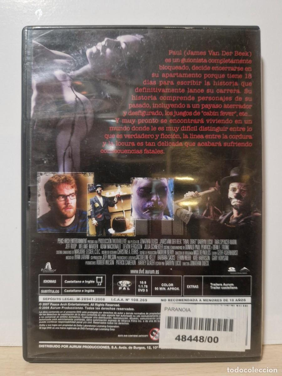 Cine: Paranoia (Final Draft) [DVD] - Foto 2