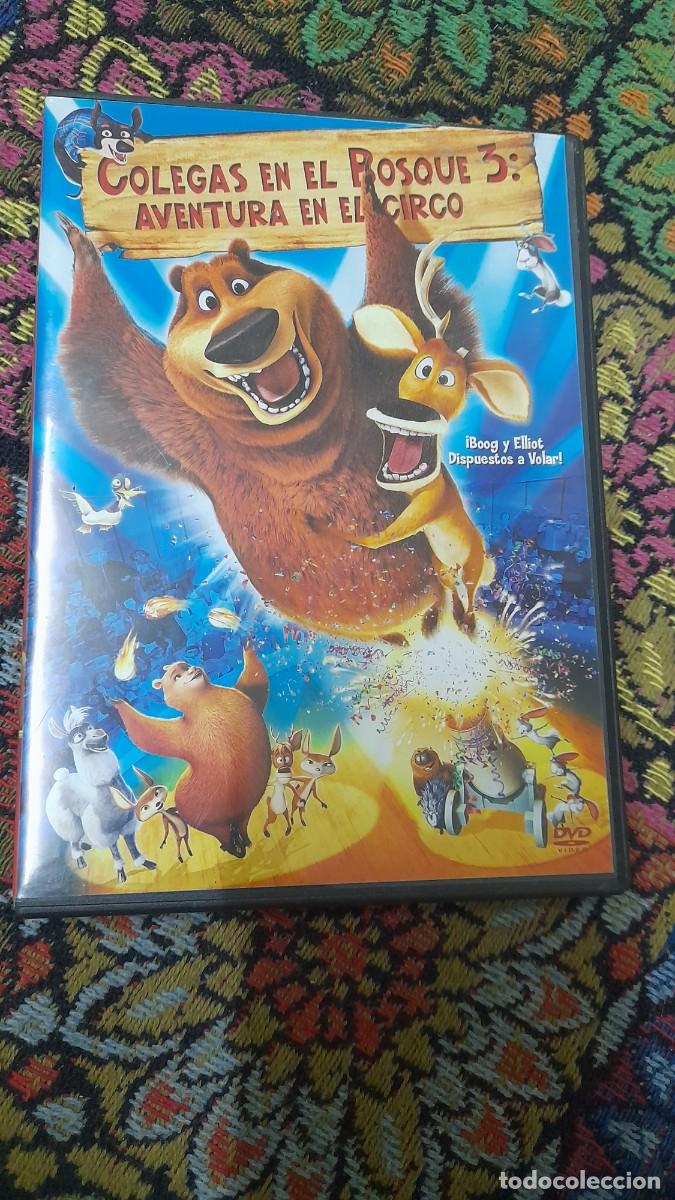 Cine: Disco nuevo CD DVD dibujos animados colegas en el bosque 3 aventuras en el circo