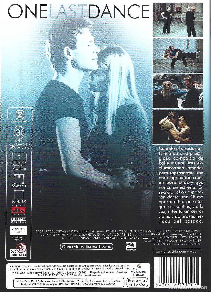 Cine: ONE LAST DANCE PATRICK SWAYZE - Foto 2