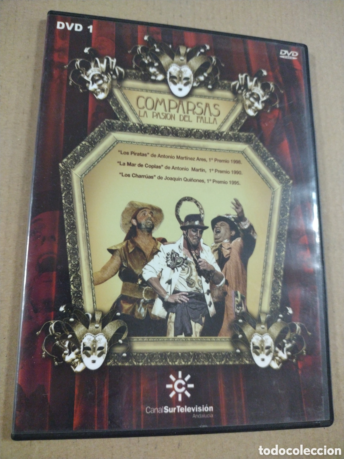Cine: COMPARSAS LA PASI&Oacute;N DEL FALLA. LOS PIRATAS... DVD].