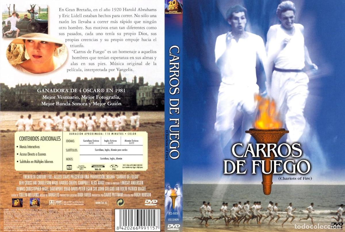 Cinema: CARROS DE FUEGO - DVD - NUEVO