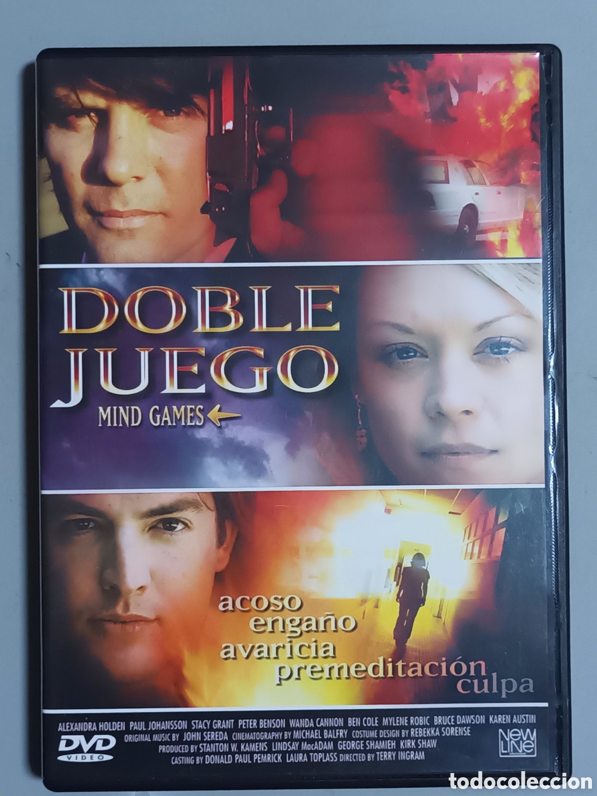 Cine: Doble juego dvd pelicula