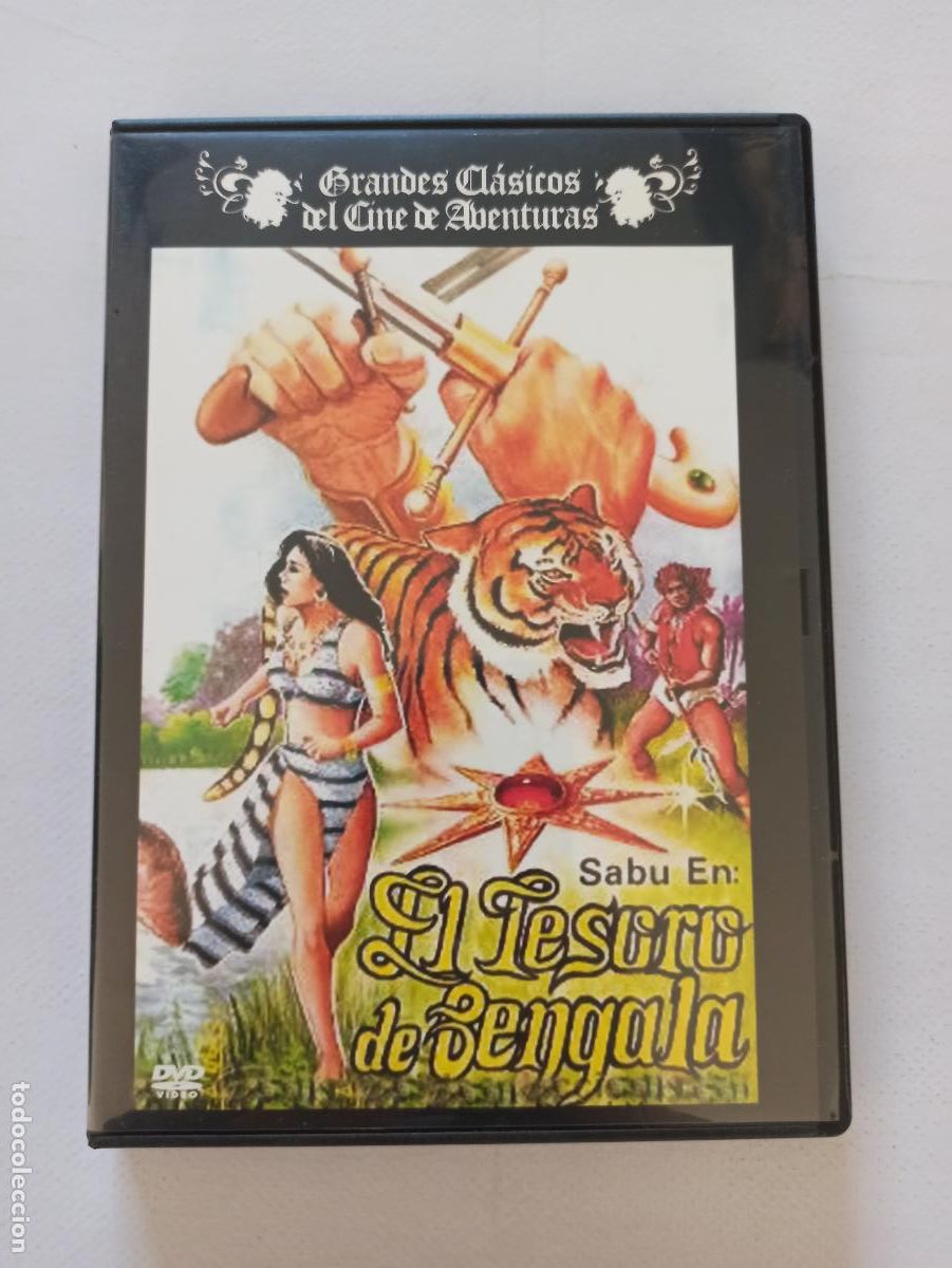 Cine: DVD EL TESORO DE BENGALA - SABU - COMO NUEVO (268)