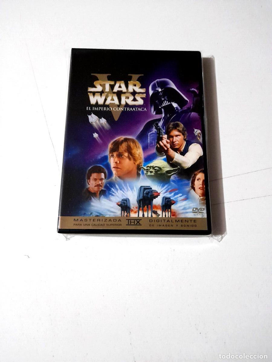 Cine: DVD &rdquo;STAR WARS V EL IMPERIO CONTRAATACA&rdquo; LA GUERRA DE LAS GALAXIAS EDICION DORAD