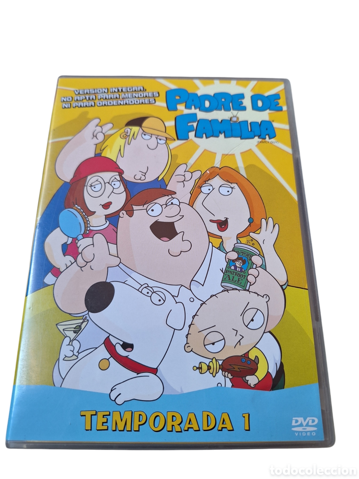 Cine: S6 padre de familia temporada 1 DVD SEGUNDAMANO