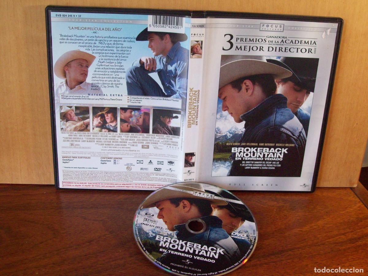 Cinema: BROKEBACK MOUNTAIN (EN TERRENO VEDADO) - DIRIGIDA POR ANG LEE OSCAR AL DIRECTOR - DVD