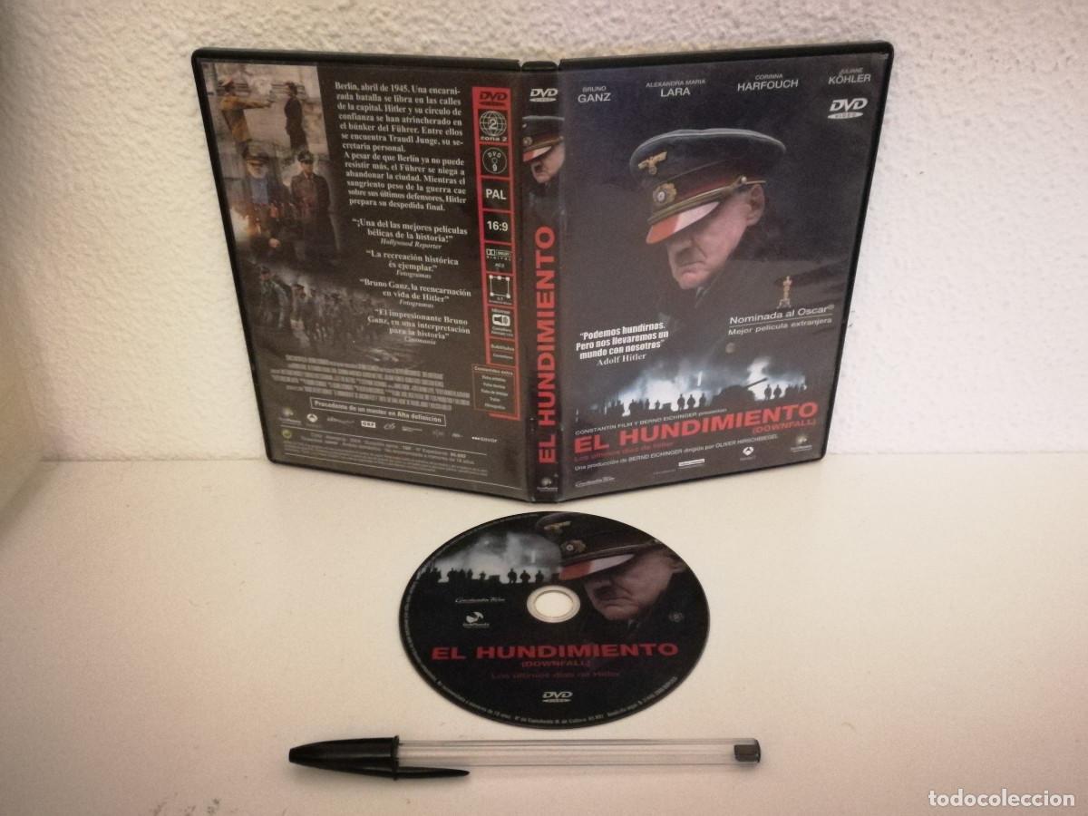 Cinema: DVD ORIGINAL - EL HUNDIMIENTO HITLER - CINE BELICO - BRUNO GANZ