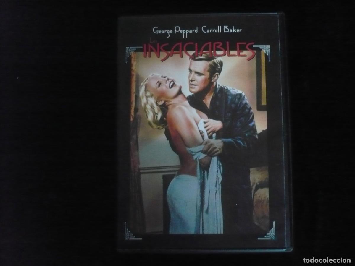 Cine: los insaciables - george peppard y carrol baker - dvd casi como nuevo