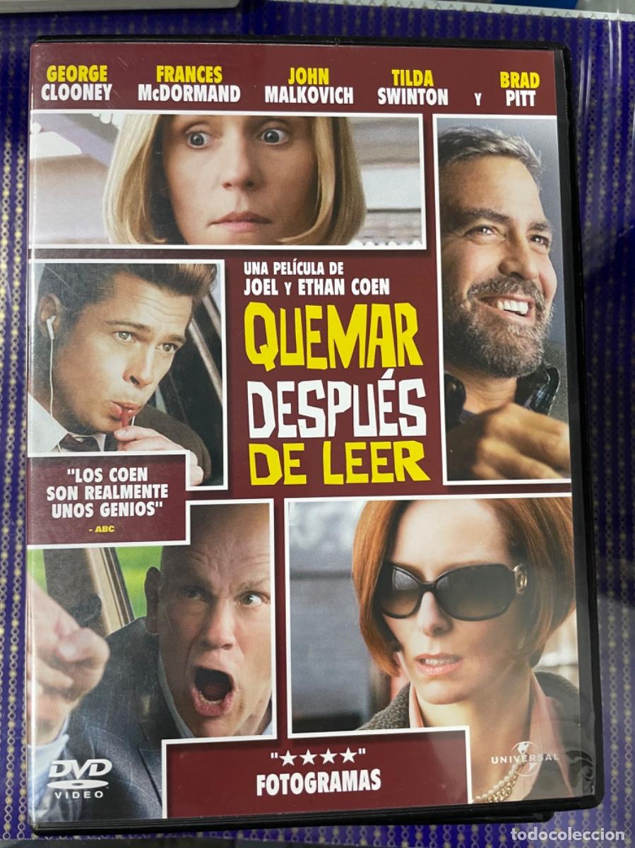 Cine: Quemar despu&eacute;s de leer