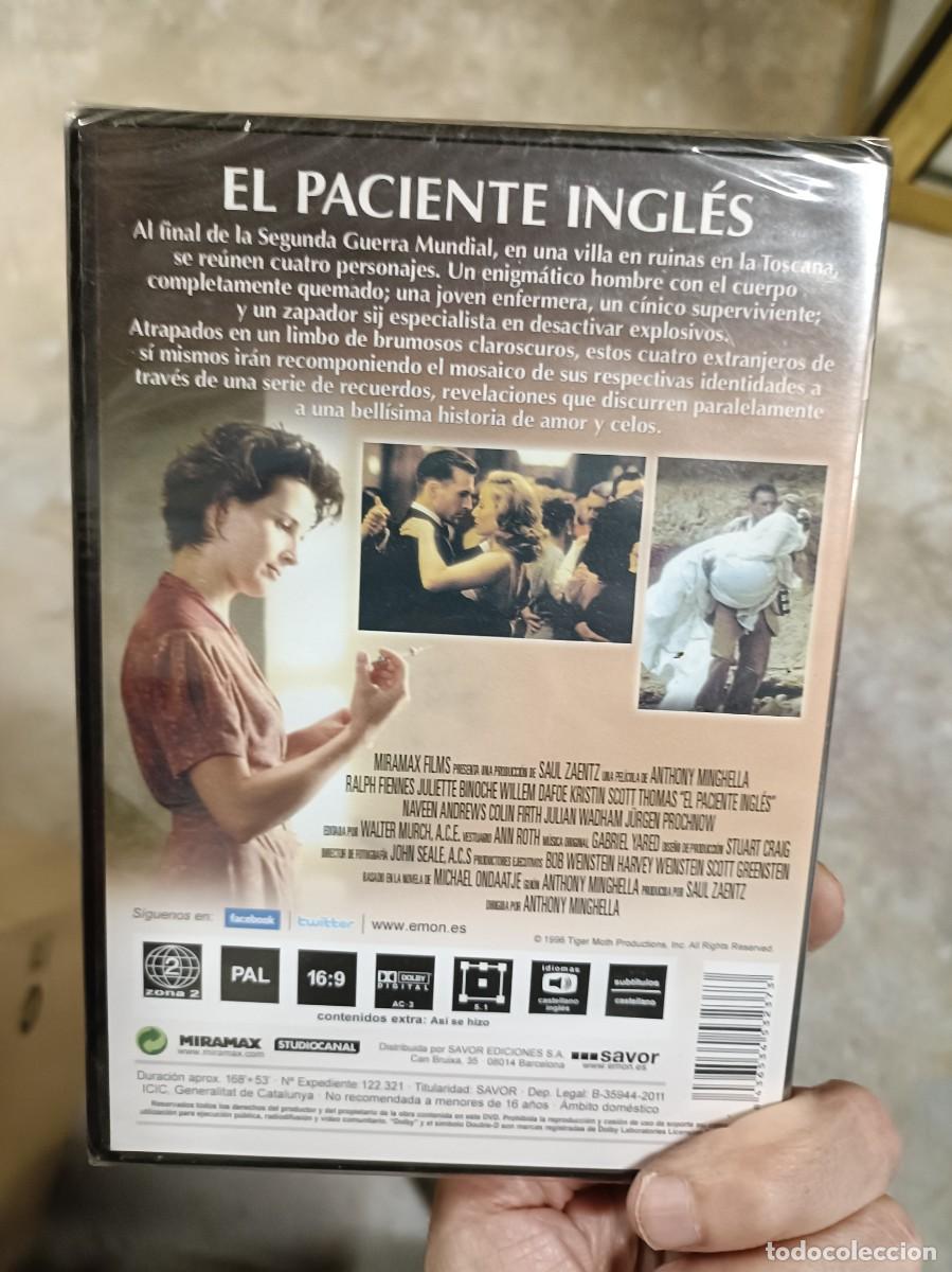Cine: DVD el paciente ingl&eacute;s - Foto 2