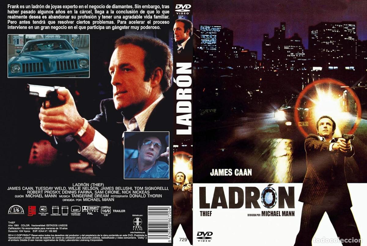 Cinema: LADRON 1981 - DVD - NUEVO
