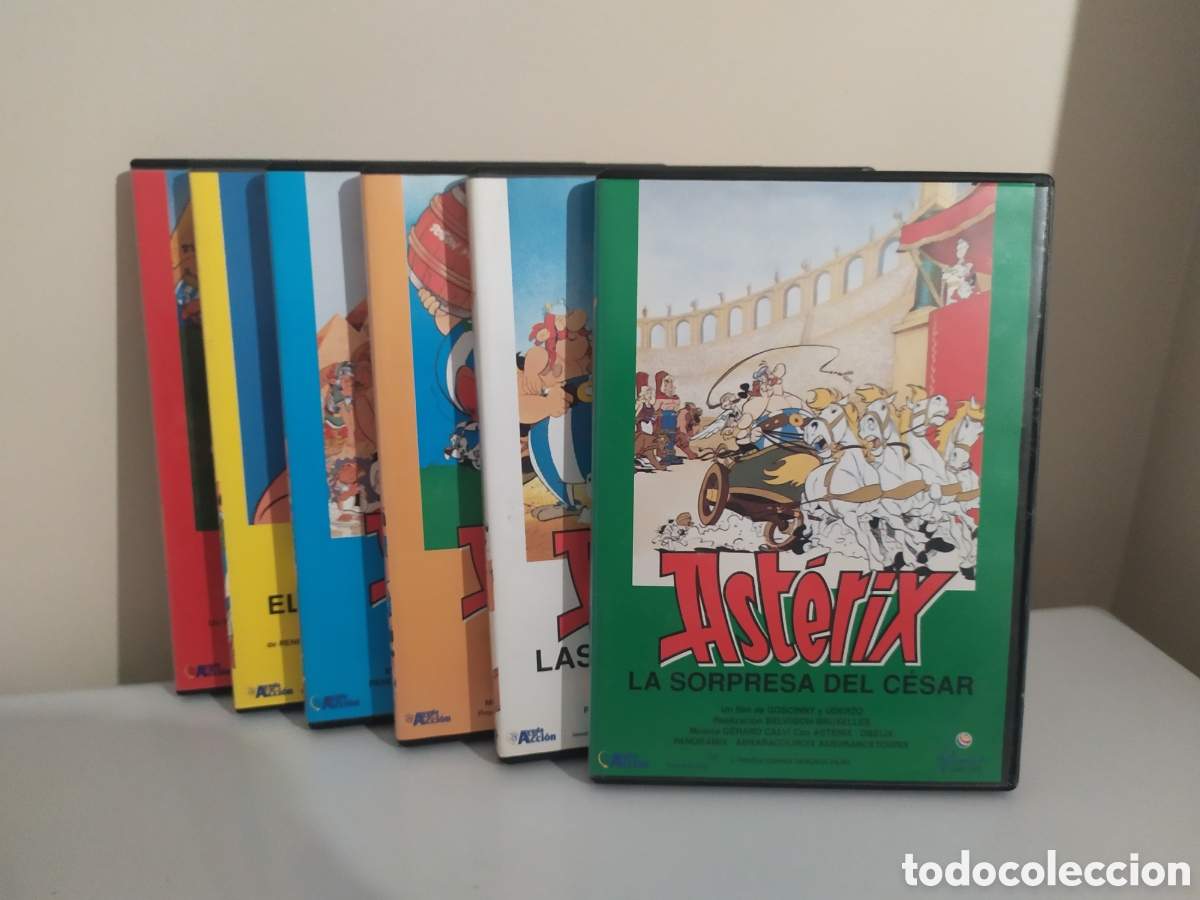 Cine: COLECCI&Oacute;N ASTERIX 6 DVDS. - Foto 2