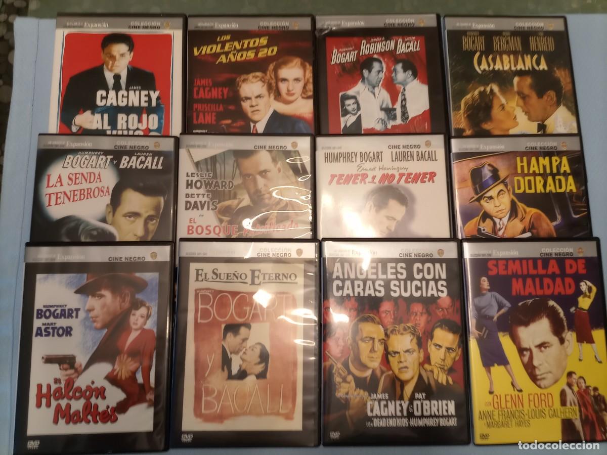 Cine: COLECCION CINE NEGRO CL&Aacute;SICO AMERICANO (LOTE 12 DVD&acute;s)