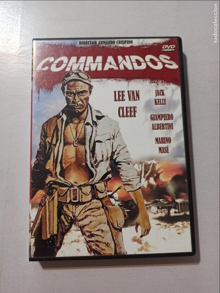 Cine: DVD COMMANDOS - LEE VAN CLEEF (B4) - Foto 1