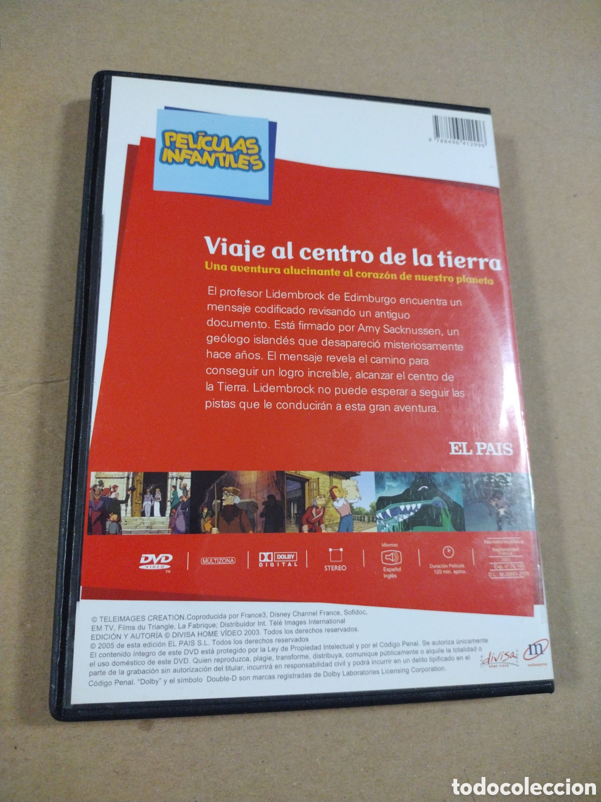 Cine: Viaje al centro de la tierra. DVD - Foto 2