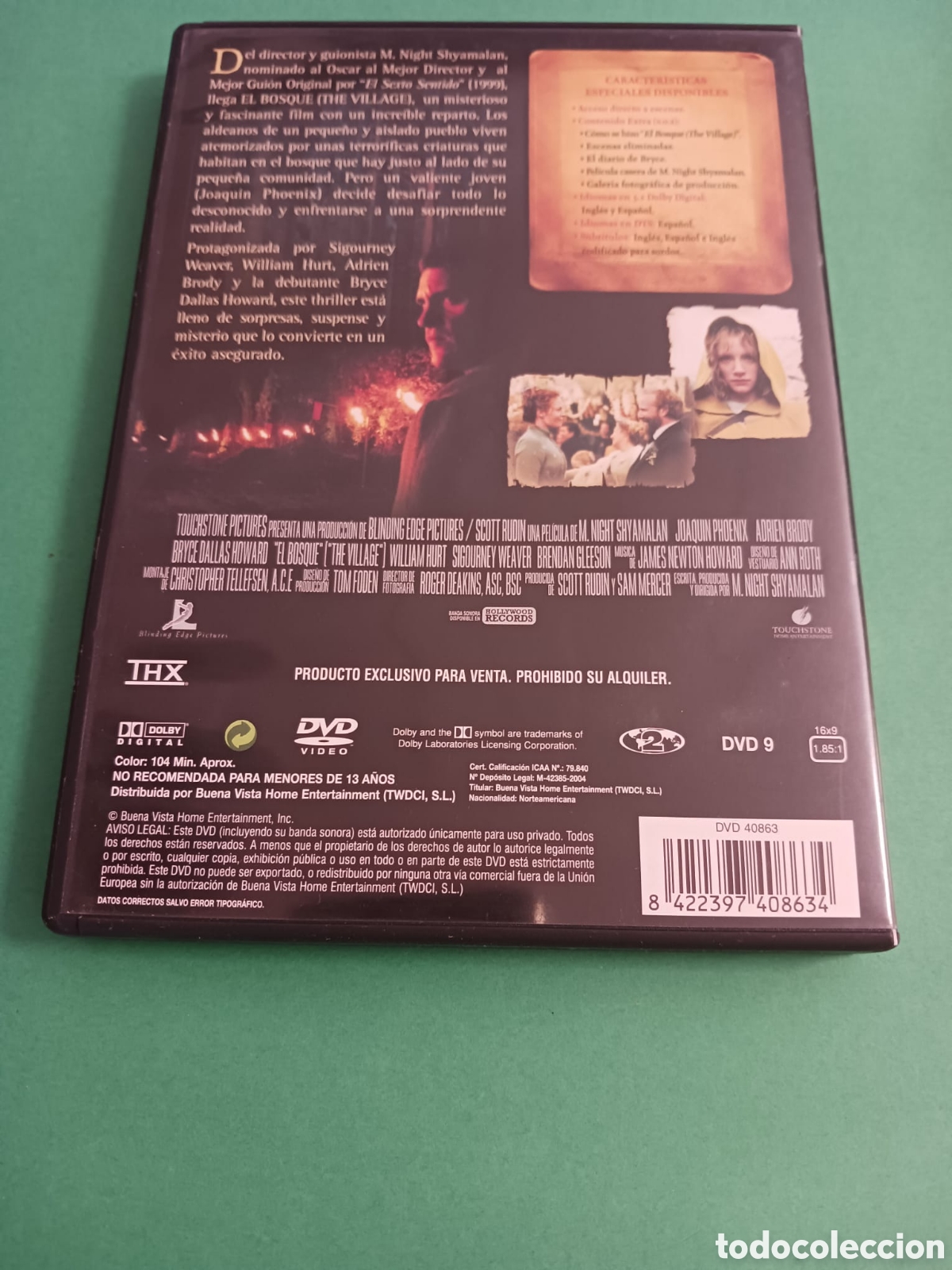 Cine: Pel&iacute;cula DVD, EL BOSQUE - Foto 4