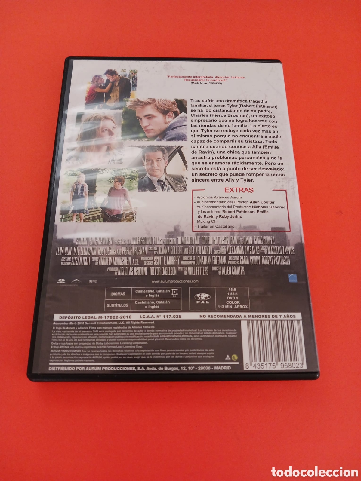 Cine: Recu&eacute;rdame, pel&iacute;cula dvd - Foto 4