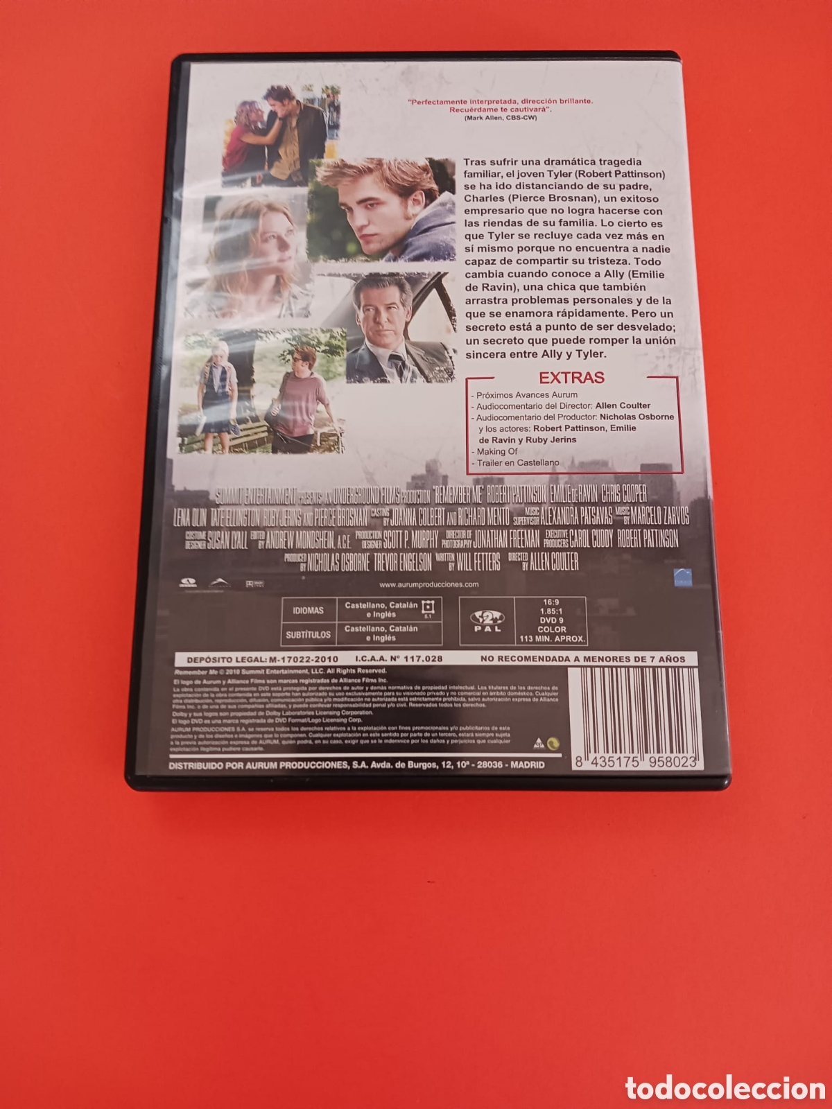 Cine: Recu&eacute;rdame, pel&iacute;cula dvd - Foto 5