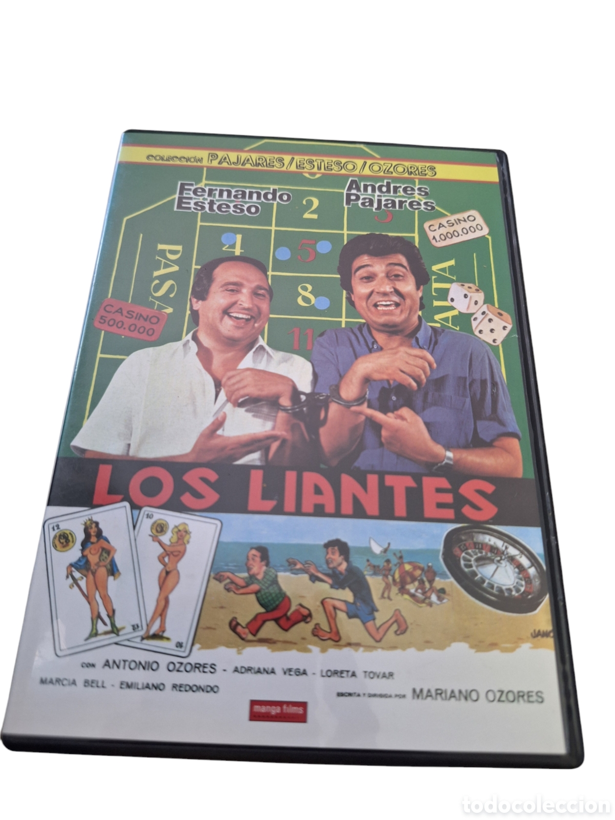 Cine: CND69 los liantes DVD COMO NUEVO