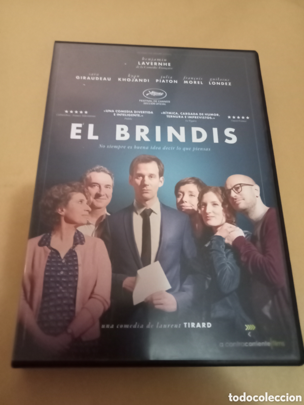 Cine: Dvd. El brindis. Laurent Tirard. Descatalogado.