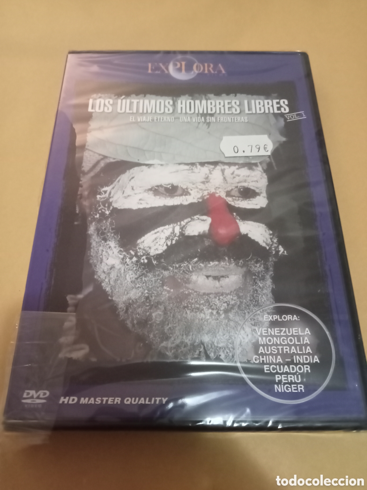 Cine: Dvd. Explora. Los &uacute;ltimos hombres libres. Precintado.