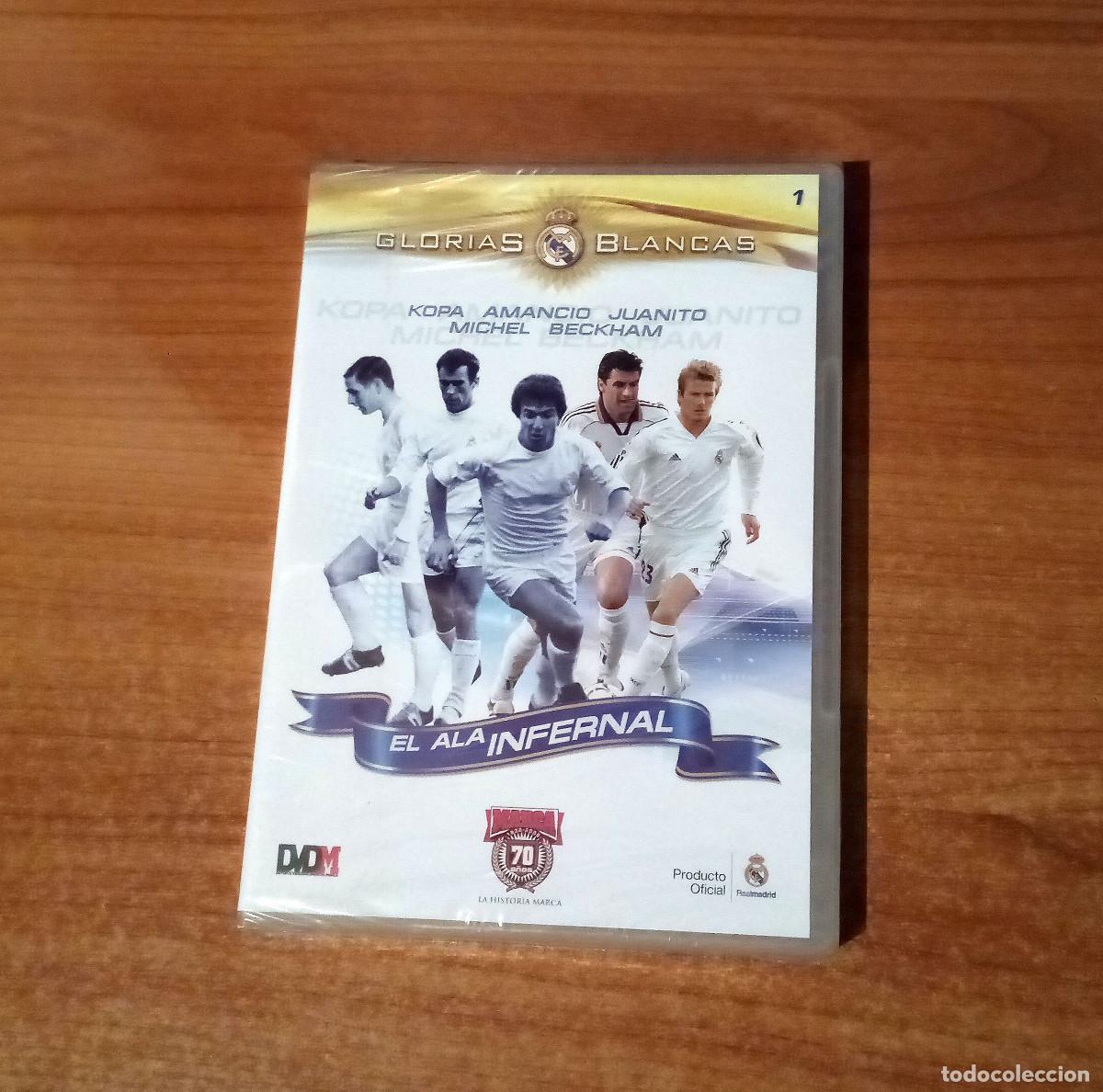Cine: DVD Glorias Blancas n&ordm; 1 - Real Madrid - El ala infernal