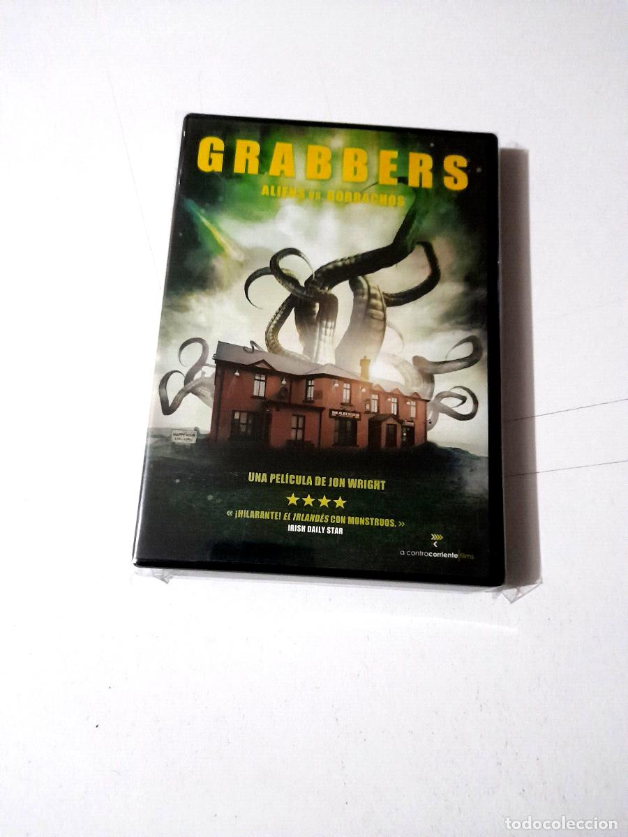 Cine: DVD &rdquo;GRABBERS&rdquo; COMO NUEVO ALIENS VS BORRACHOS JON WRIGHT RICHARD COYLE RUTH BRAD