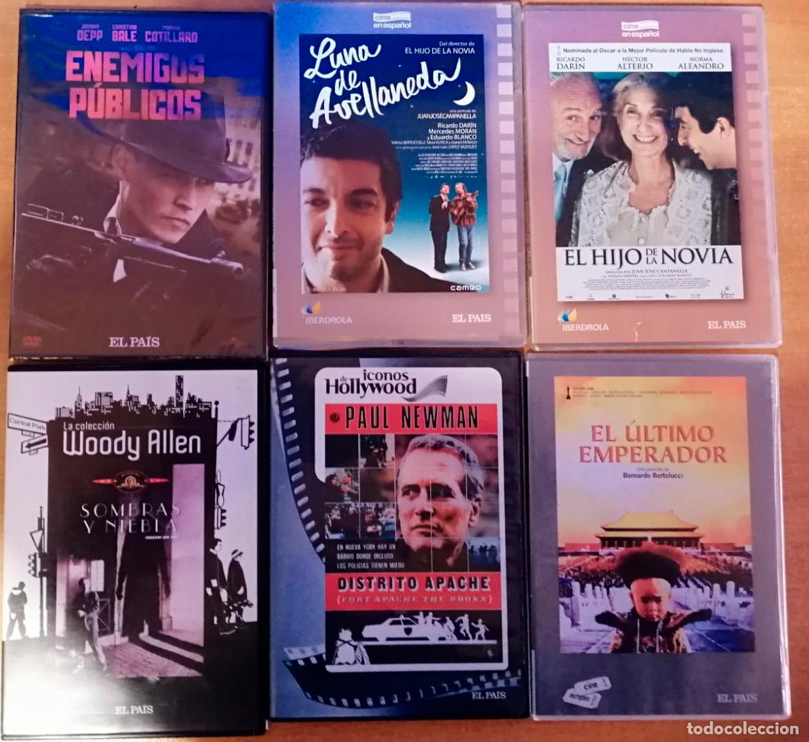 Cinema: coleccion cine dvd el pais iberdrola - precintados - 6 dvd - ver fotos