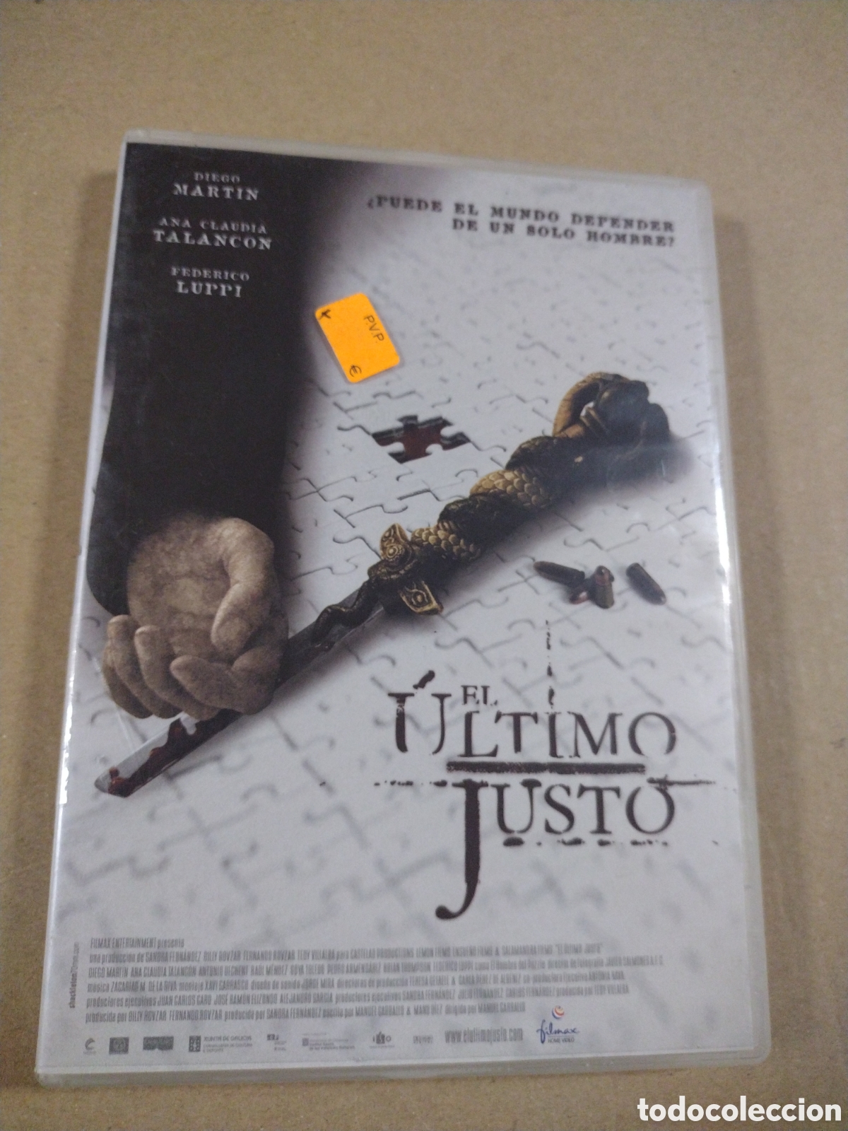 Cine: El &Uacute;ltimo Justo. DVD. - Foto 1