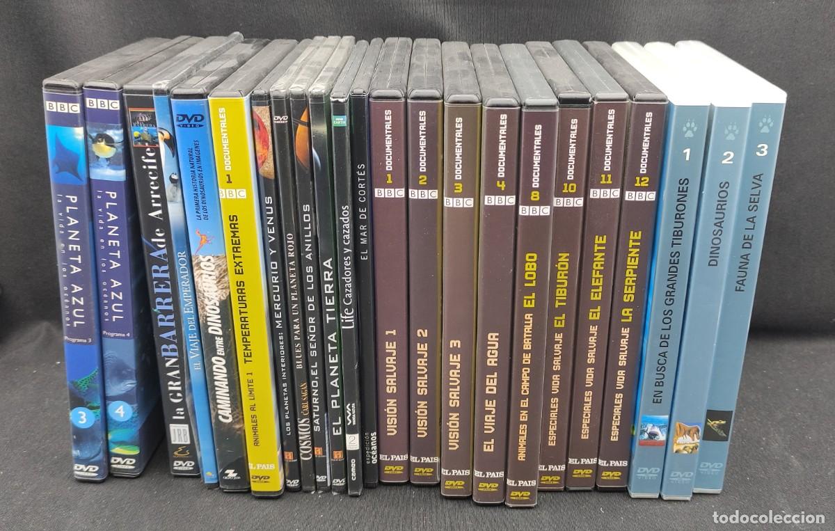 Cine: LOTE DE DOCUMENTALES EN DVD