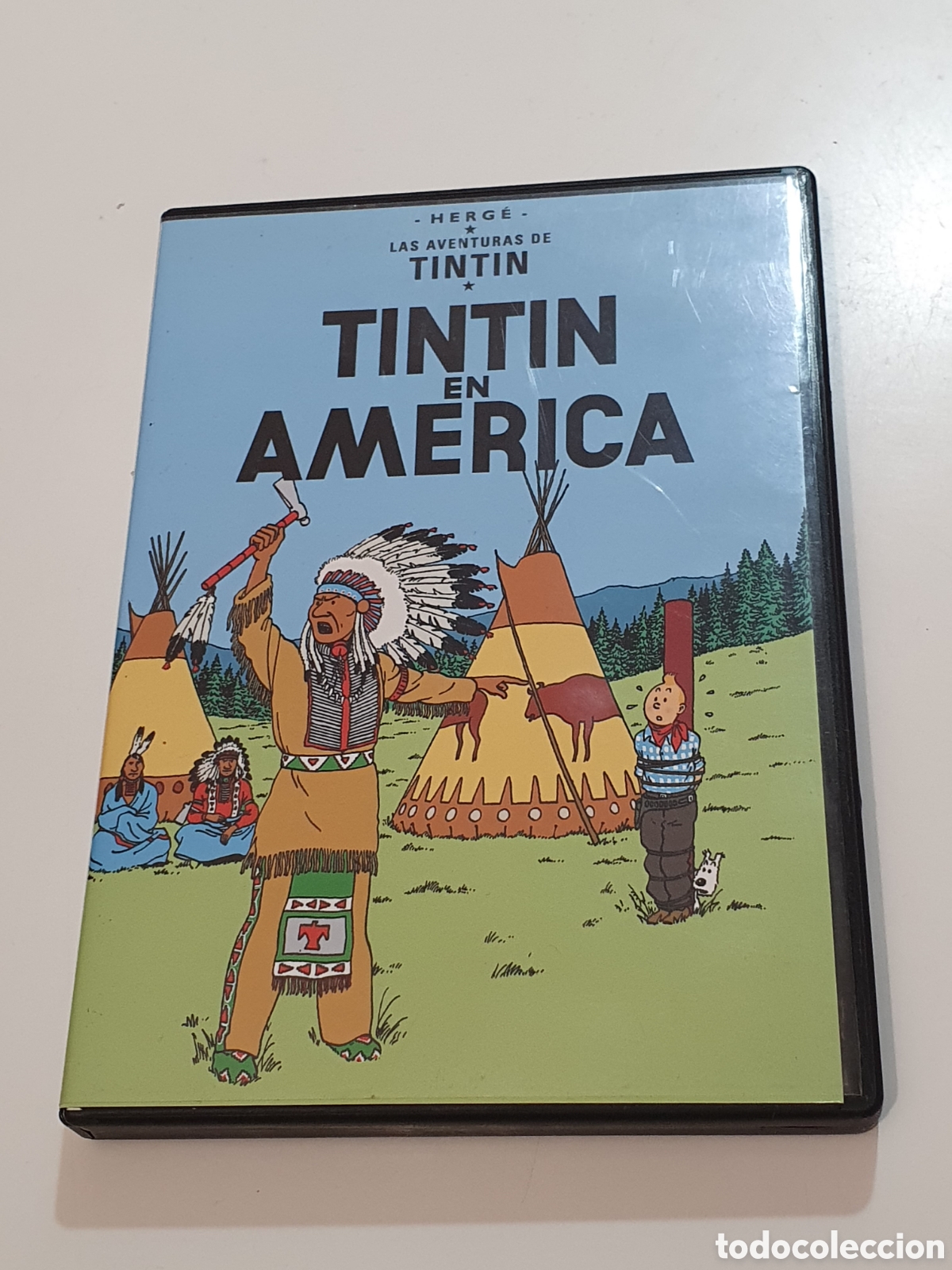 Cine: 31 - Dvd. Tintin En Am&eacute;rica - 2&ordf; Mano.
