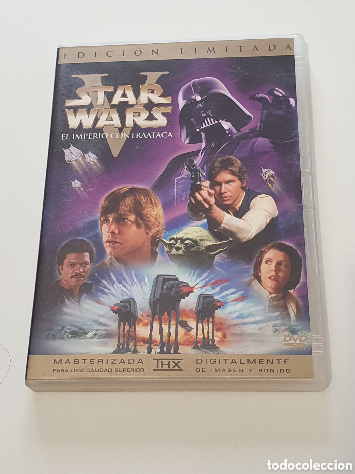 Cine: 32 - Dvd. Star Wars V El Imperio Contrataca - 2&ordf; Mano Edici&oacute;n De 2 Discos.
