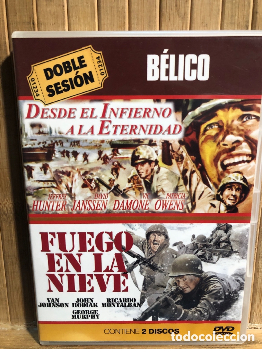 Cinema: Doble sesi&oacute;n b&eacute;lico DVD SEMINUEVO