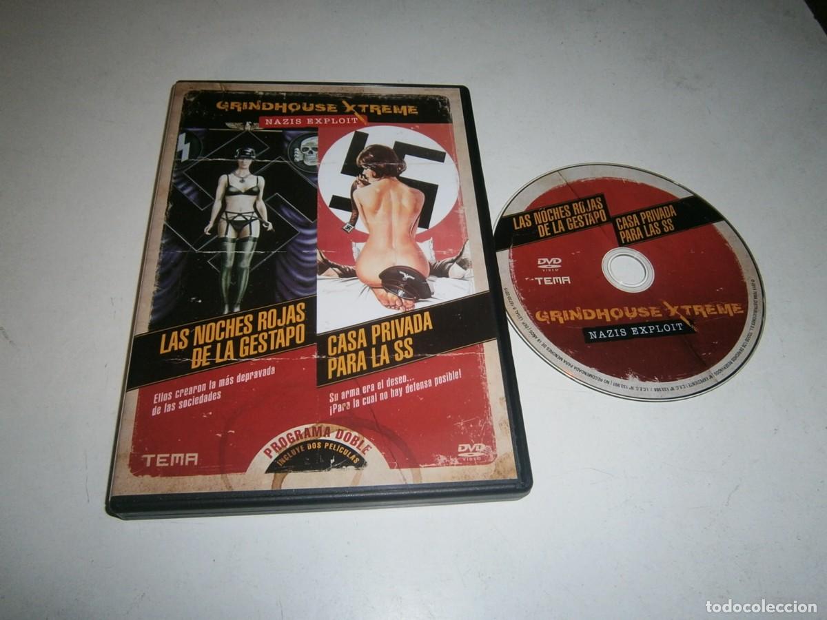Cine: 2 PELICULAS EN DVD: LAS NOCHES ROJAS DE LA GESTAPO / CASA PRIVADA PARA LAS SS