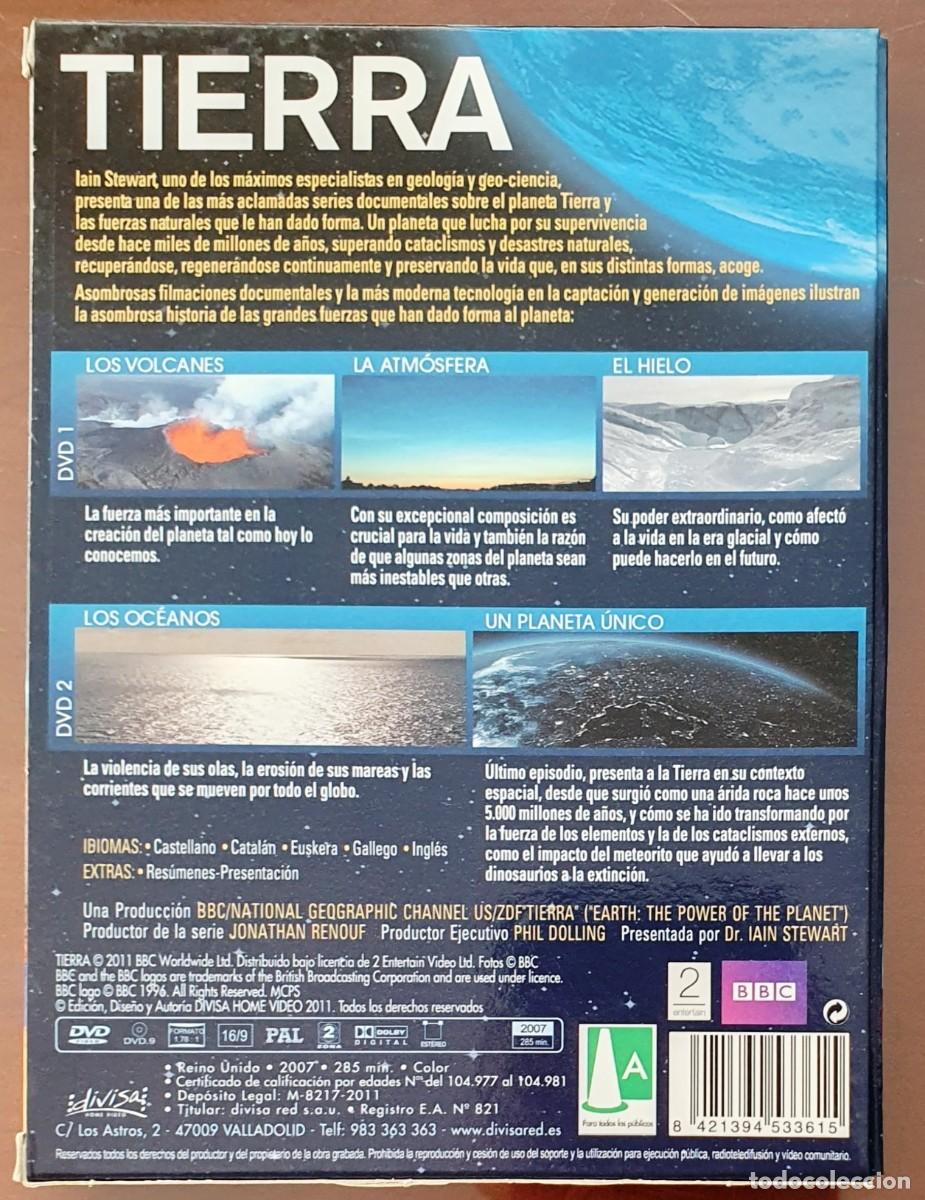 Cine: DVD. TIERRA. EL PODER DEL PLANETA. - Foto 2