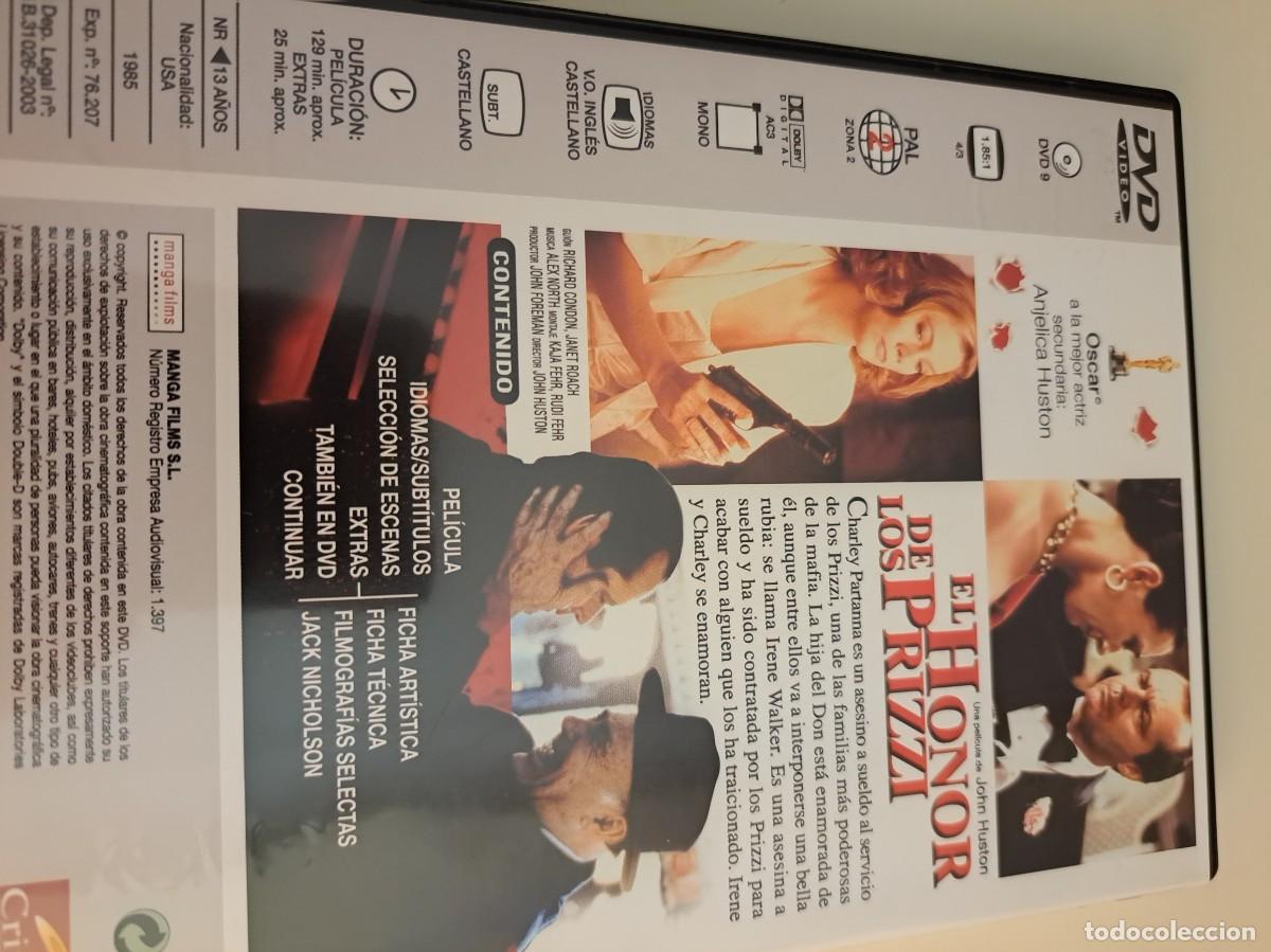 Cine: El honor de los Prizzi.John Huston. - Foto 2