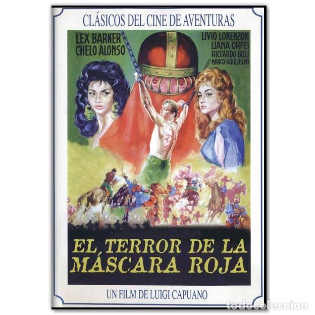 Cinema: EL TERROR DE LA M&Aacute;SCARA ROJA DVD (Aventuras)