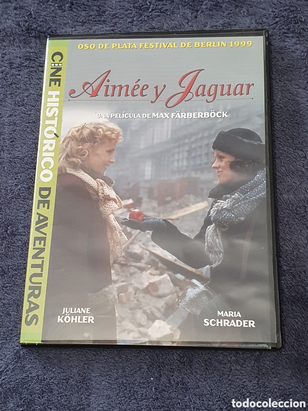 Cine: 33-Dvd. Aim&eacute;e Y Jaguar - 2&ordf; Mano, Caja Fina, Muy Buen Estado.