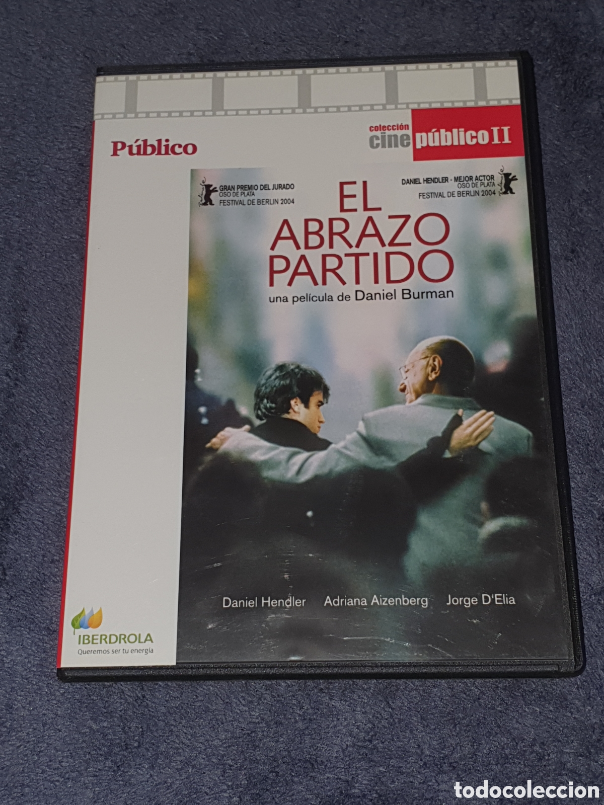 Kino: 34-Dvd. El Abrazo Partido - 2&ordf; Mano, Caja Fina. Muy Buen Estado.