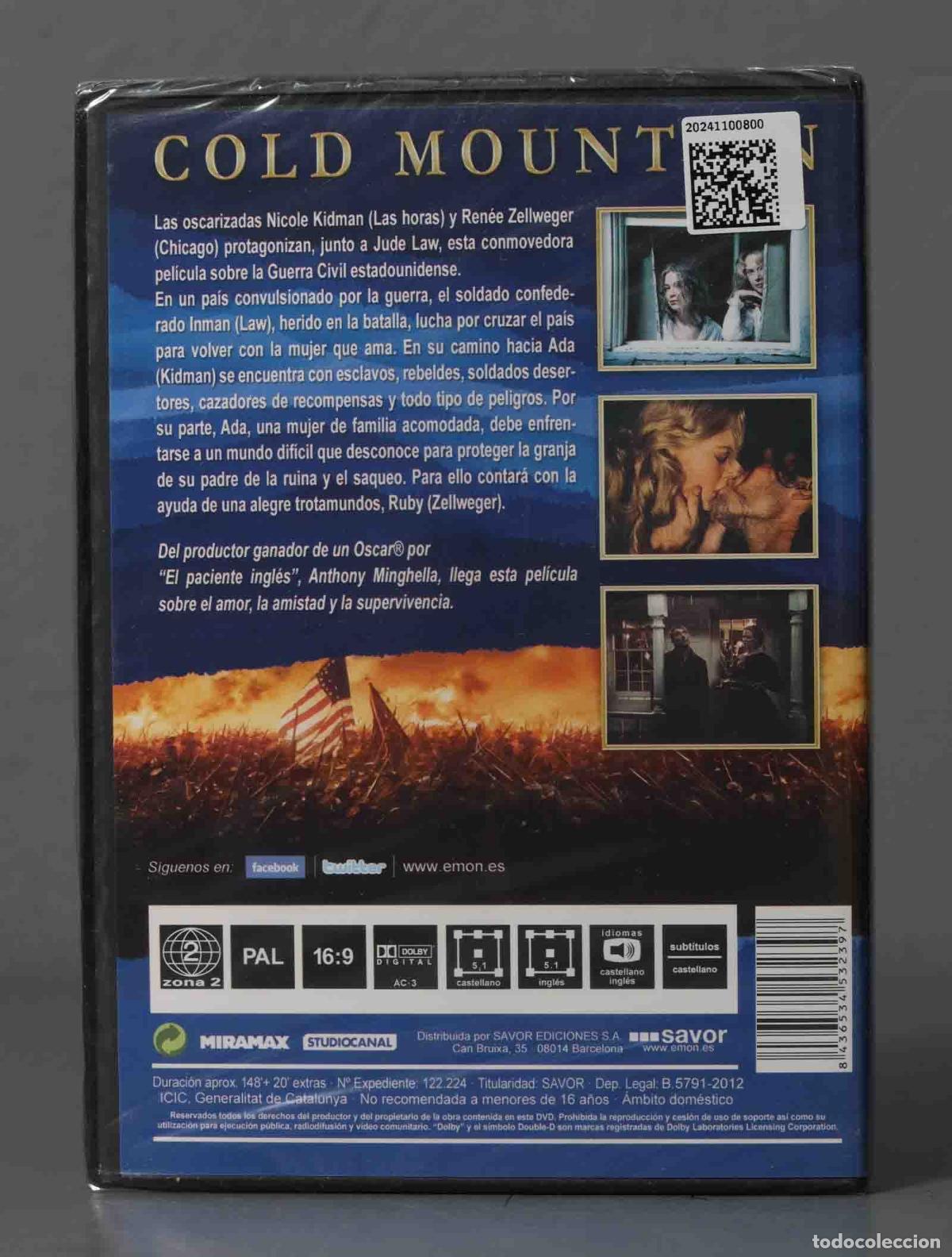 Cine: DVD. COLD MOUNTAIN. PRECINTADO - Foto 2
