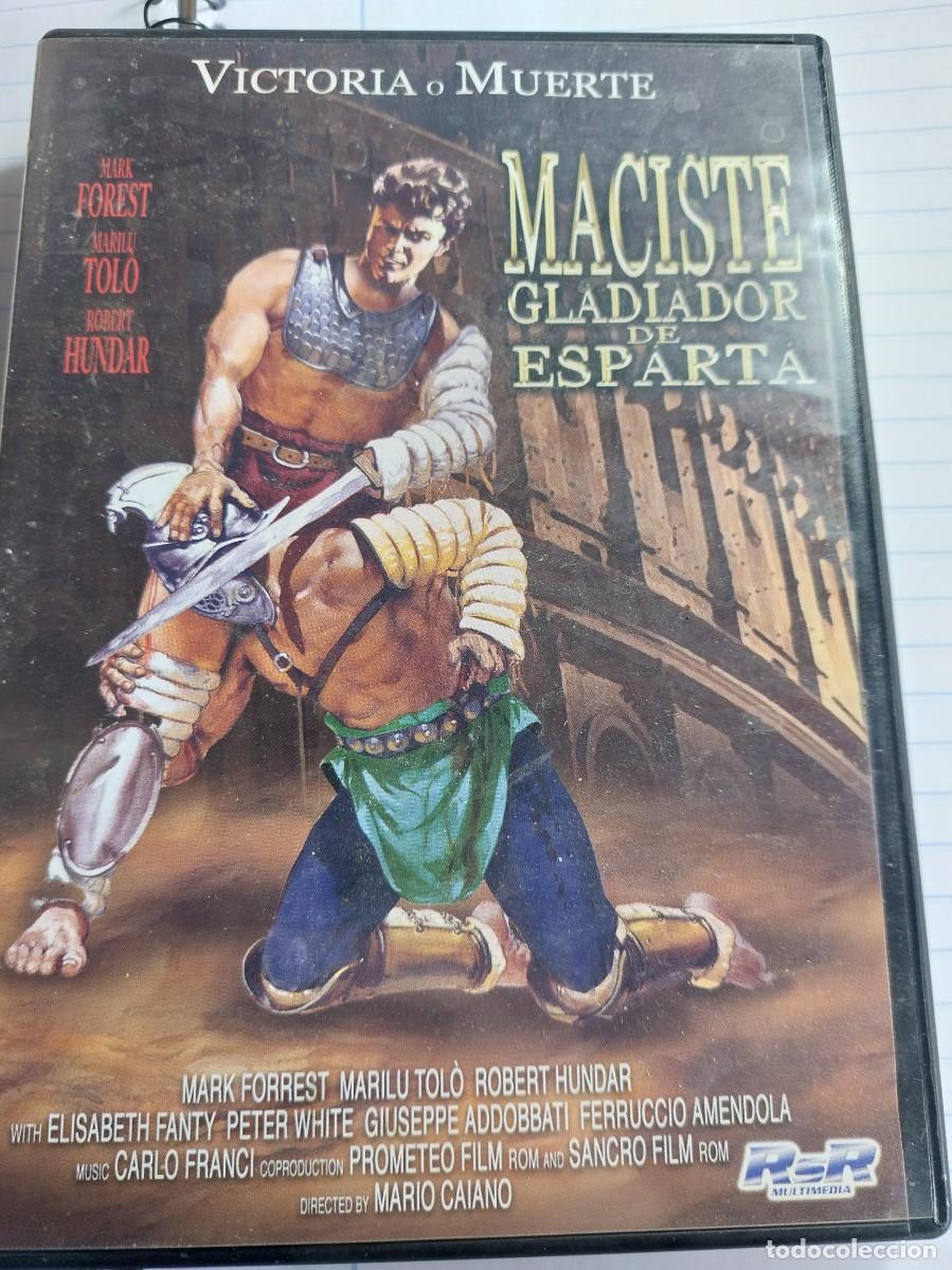 Cine: DVD MACISTE GLADIADOR DE ESPARTA