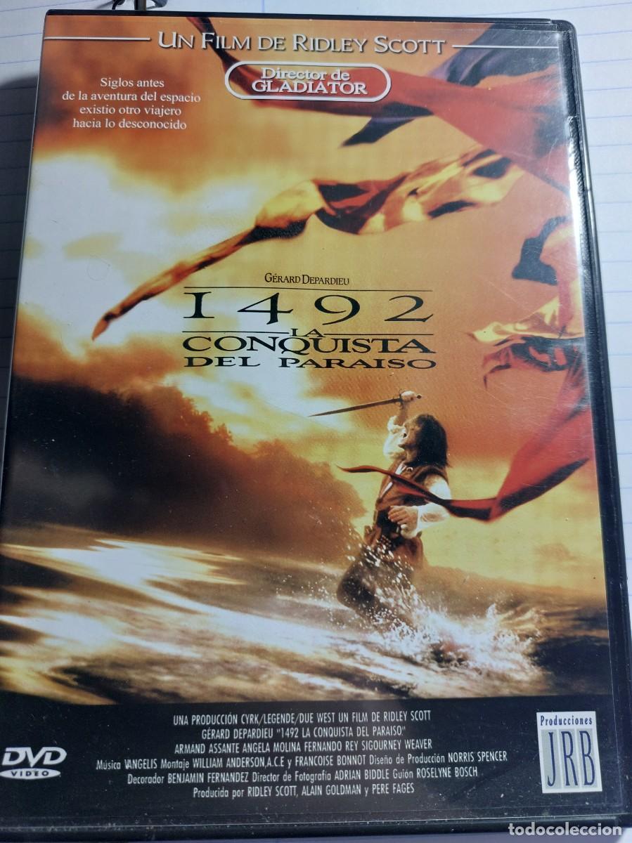 Cine: DVD PEL&Iacute;CULA 1492 LA CONQUISTA DEL PARAISO