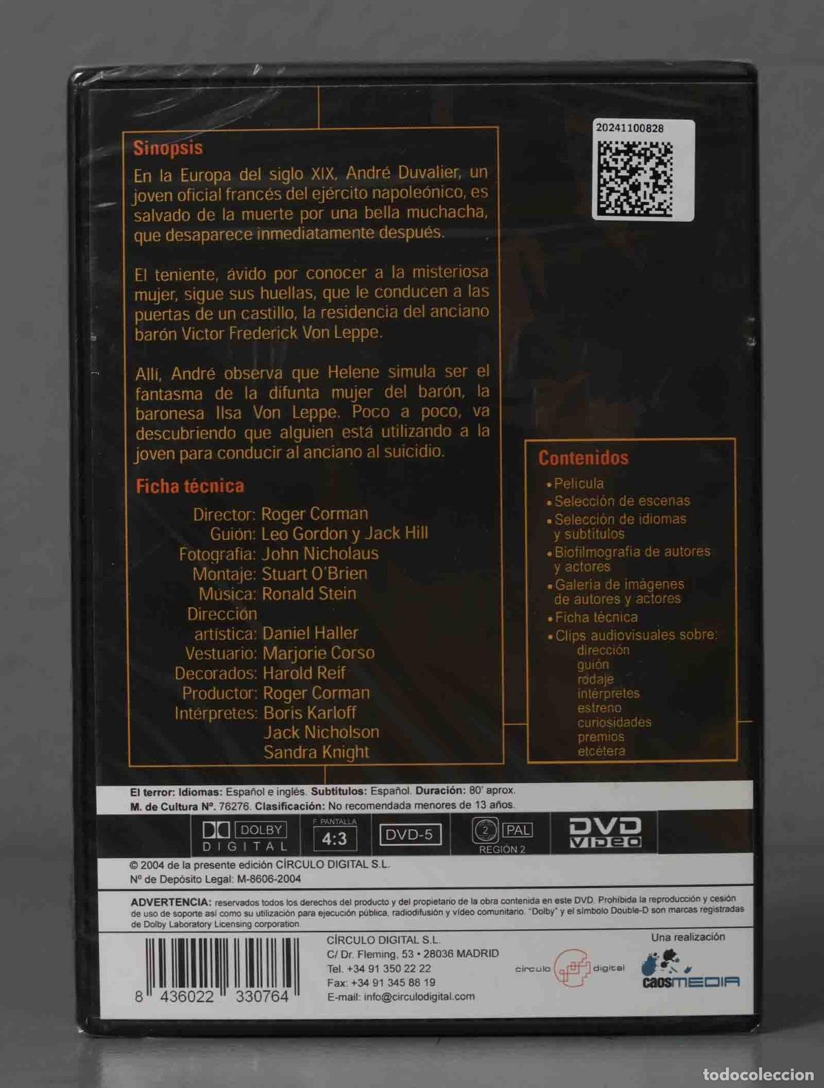 Cine: DVD. EL TERROR. PRECINTADO - Foto 2
