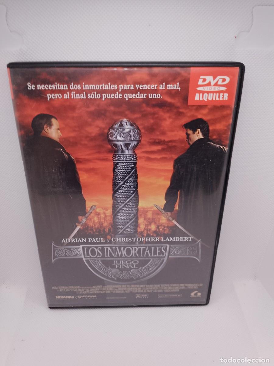 Cine: LOS INMORTALES - JUEGO FINAL - DVD
