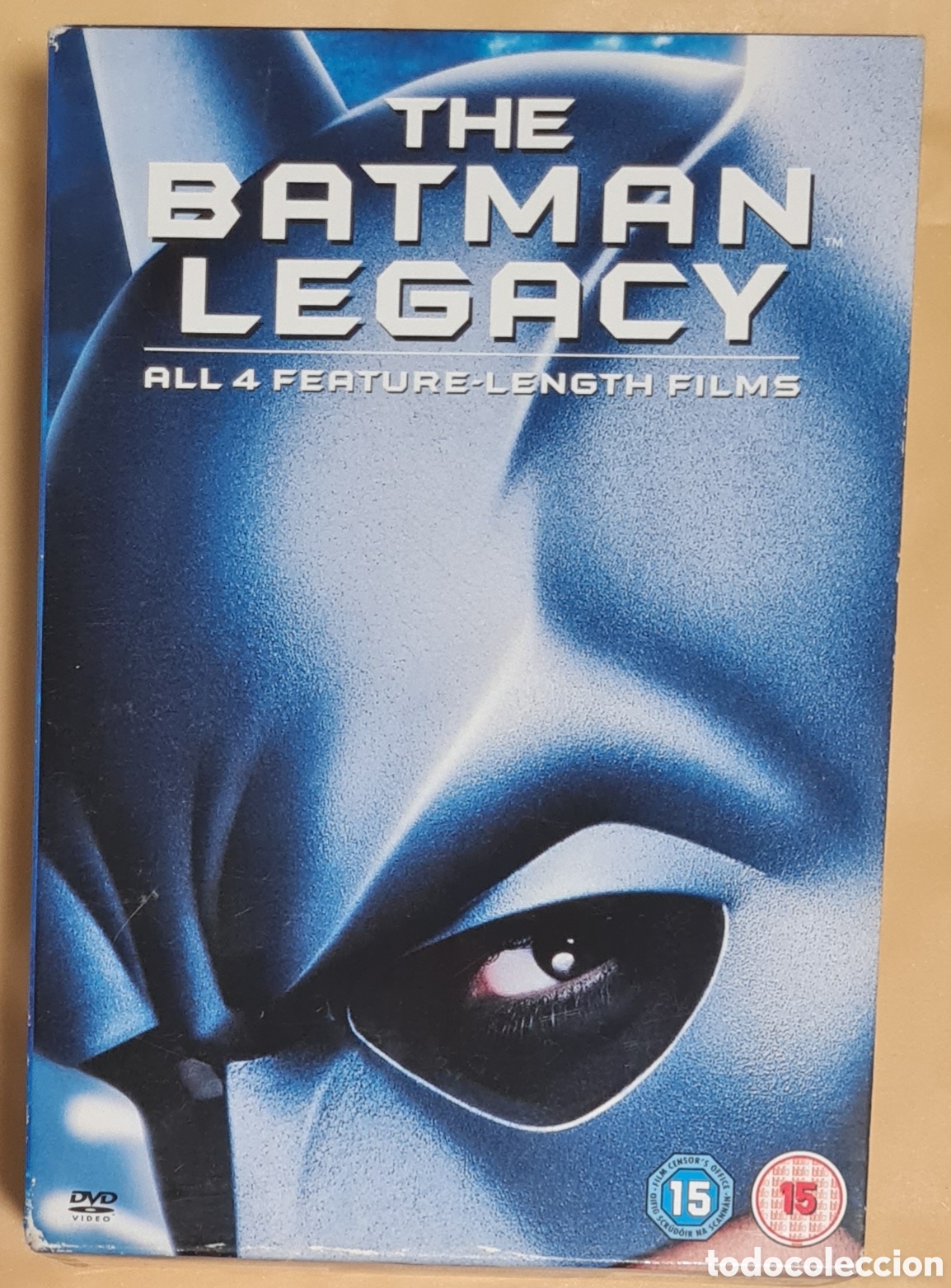Cine: DVDX4 CUATRO DISCOS - THE BATMAN LEGACY (BATMAN, RETURNS, FOREVER, & ROBIN)