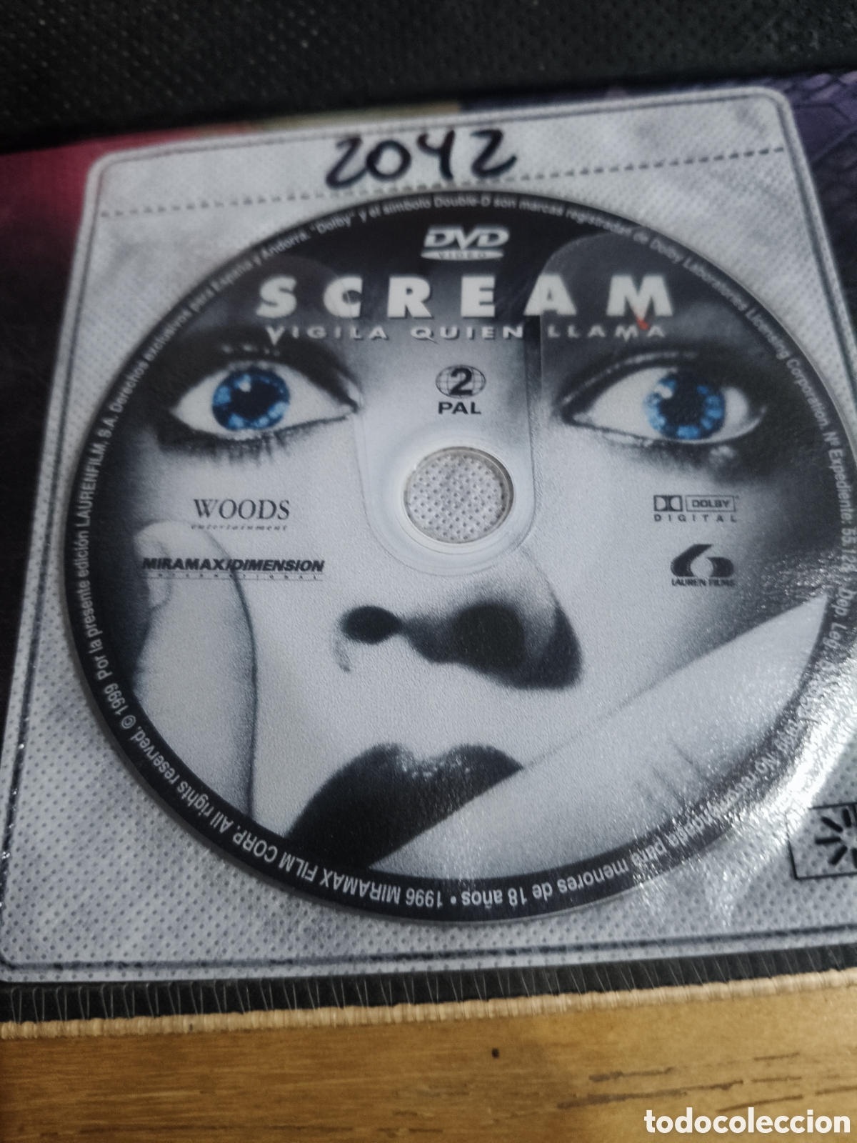 Cin&eacute;ma: Scream DVD -2042 (disco solo)