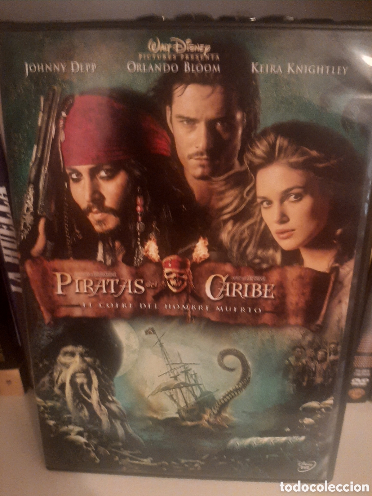 Cine: PIRATAS DEL CARIBE: EL COFRE DEL HOMBRE MUERTO 2006 DVD