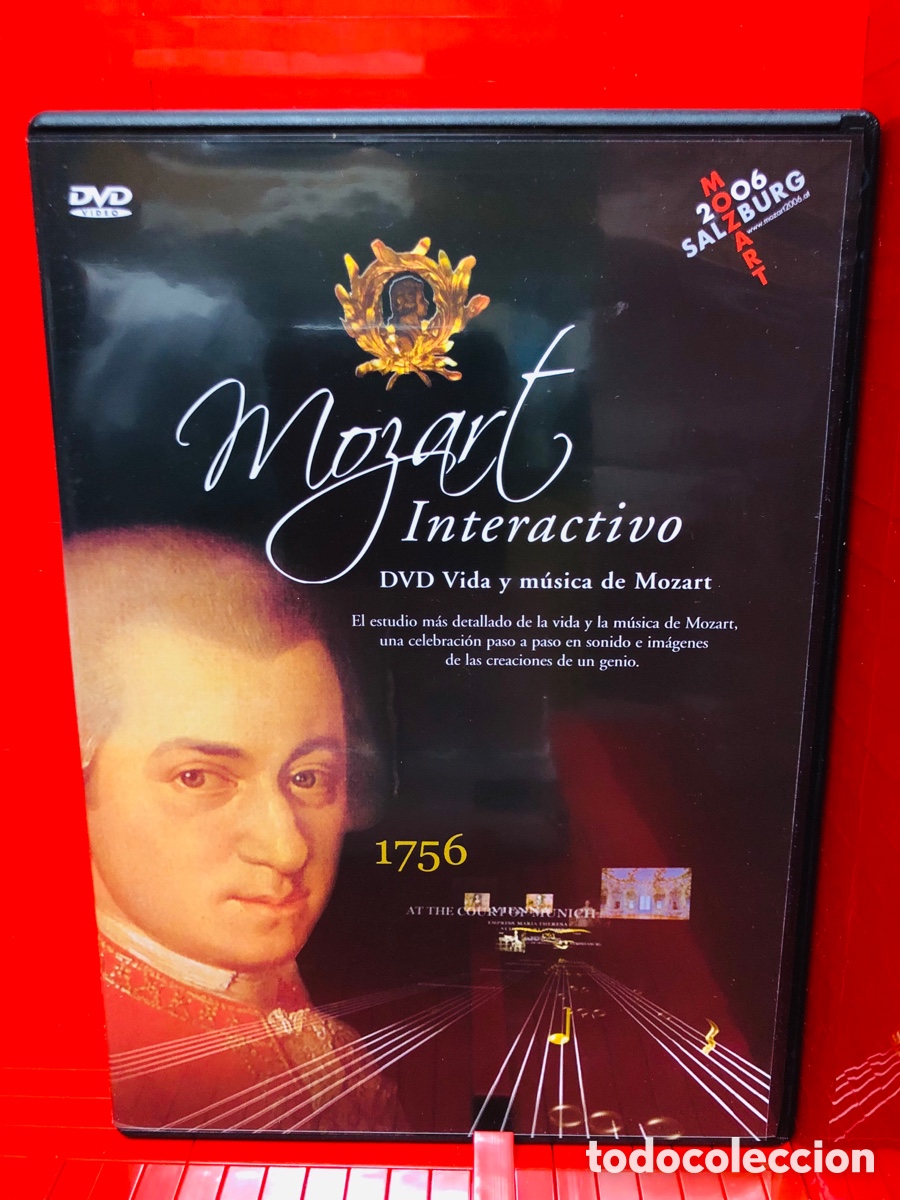 Cine: DVD - MOZART INTERACTIVO - VIDA Y MUSICA DE MOZART -