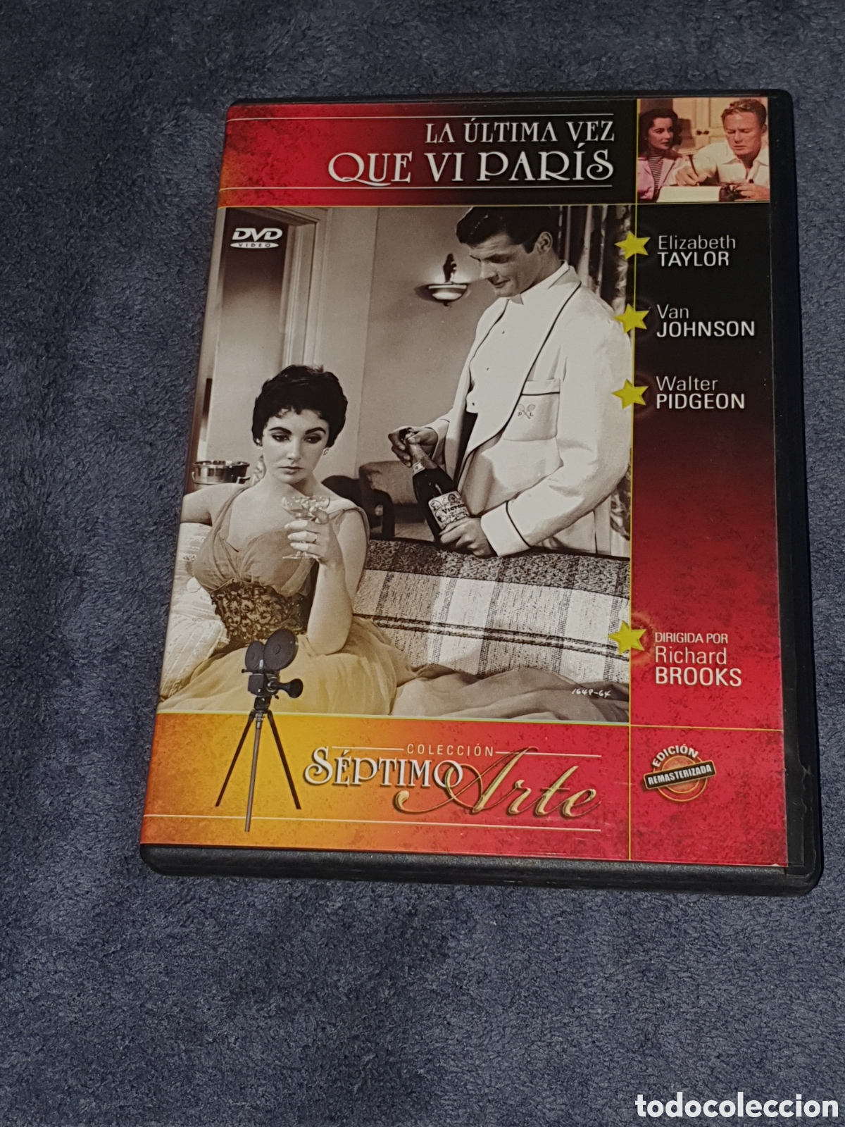 Cinema: 36-Dvd. La &Uacute;ltima Vez Que Vi Par&iacute;s - Elisabeth Taylor/ Van Johnson/ Walter Pidgeon, 2&ordf; Mano.