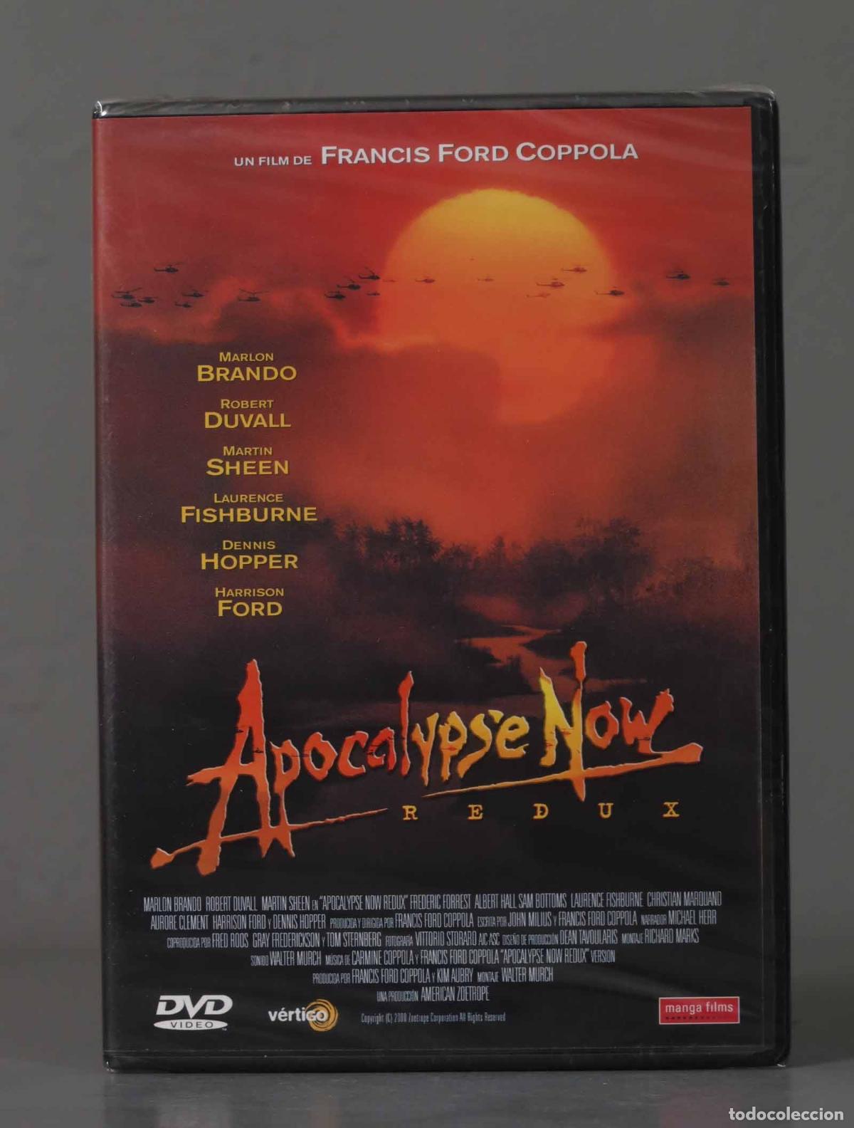Cinema: DVD. APOCALYPSE NOW: REDUX. PRECINTADO